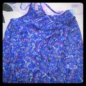 Flowy woman's blouse.